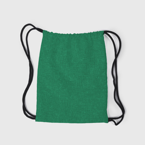 Рюкзак-мешок 3D Текстура зелёный однотонный - фото 7