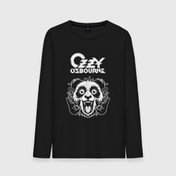 Мужской лонгслив хлопок Ozzy Osbourne rock panda