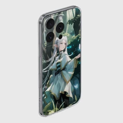 Чехол для iPhone 16 Pro Max силиконовый с защитой камеры Sousou no Frieren Фрирен butterfly - фото 2