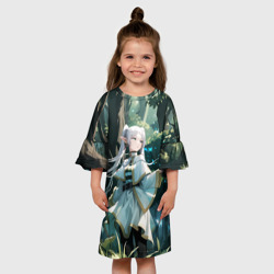 Детское платье 3D Sousou no Frieren Фрирен butterfly - фото 2