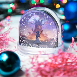 Игрушка Снежный шар Sousou no Frieren Фрирен tree - фото 2