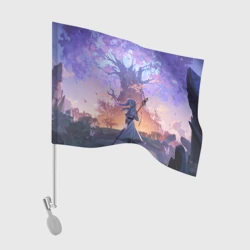 Флаг для автомобиля Sousou no Frieren Фрирен tree