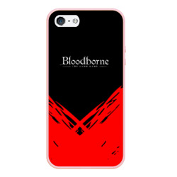 Чехол для iPhone 5/5S матовый Bloodborne souls краски