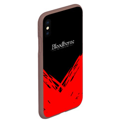 Чехол для iPhone XS Max матовый Bloodborne souls краски - фото 2