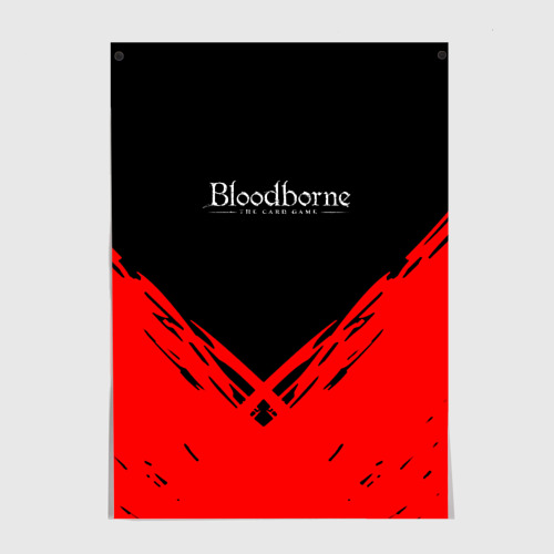 Постер Bloodborne souls краски