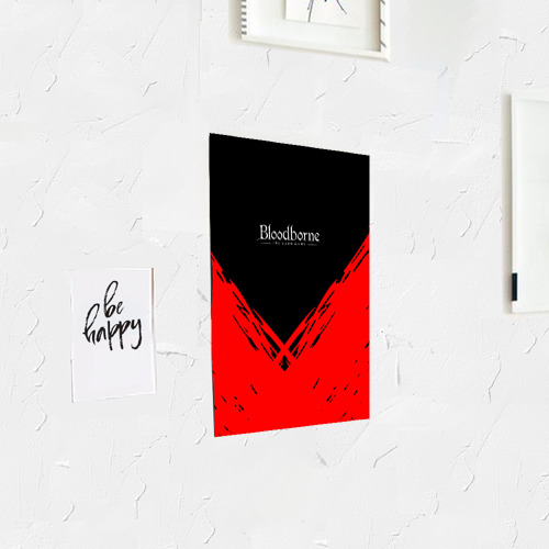 Постер Bloodborne souls краски - фото 3