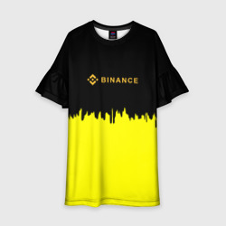 Детское платье 3D Binance биржа краски