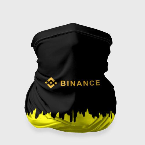 Бандана-труба 3D Binance биржа краски, цвет 3D печать