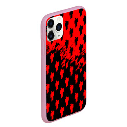 Чехол для iPhone 11 Pro Max матовый Billie Eilish pattern music steel - фото 2