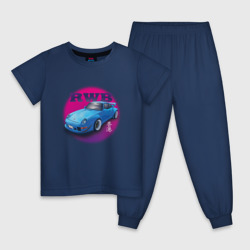 Детская пижама хлопок Porsche RWB