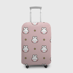 Чехол для чемодана 3D Узор с малышами кроликами