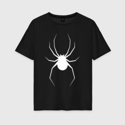 Женская футболка хлопок Oversize Spider