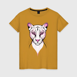 Розовая пантера портрет – Женская футболка хлопок с принтом купить со скидкой в -20%