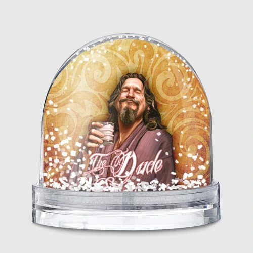 Игрушка Снежный шар The Big Lebowski dude 