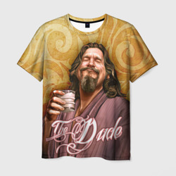 Мужская футболка 3D The Big Lebowski dude 