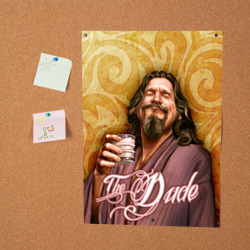 Постер The Big Lebowski dude  - фото 2