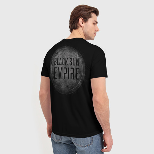 Мужская футболка 3D Black sun empire - neurofunk, цвет 3D печать - фото 4