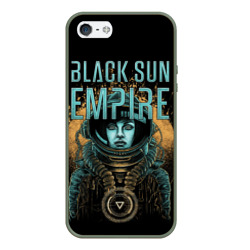 Чехол для iPhone 5/5S матовый Black sun empire - neurofunk