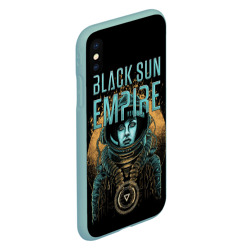 Чехол для iPhone XS Max матовый Black sun empire - neurofunk - фото 2