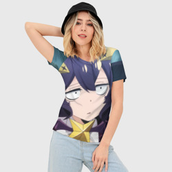 Женская футболка 3D Slim Становясь волшебницей Утэна Хираги - фото 2