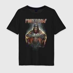 Мужская футболка хлопок Oversize Powerwolf Wolfsnaechte