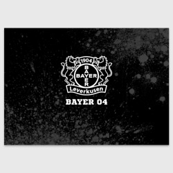 Поздравительная открытка Bayer 04 sport на темном фоне