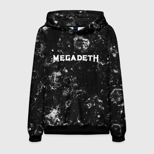 Мужская толстовка 3D Megadeth black ice, цвет черный