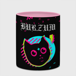 Кружка с полной запечаткой Burzum - rock star cat - фото 2