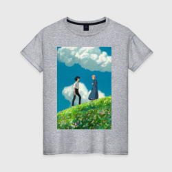 Хаул Софи Хаттер – Женская футболка хлопок с принтом купить со скидкой в -20%