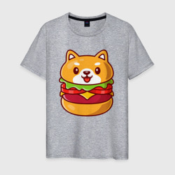 Burger dog – Мужская футболка хлопок с принтом купить со скидкой в -20%
