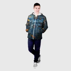Мужская куртка 3D Джинсы лётчика-авиатора - фото 3