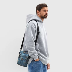 Сумка через плечо 3D Джинсы лётчика-авиатора - фото 2