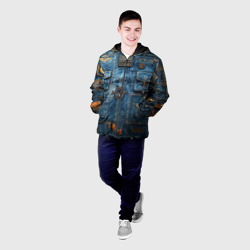 Мужская куртка 3D Джинсы лётчика-авиатора - фото 2