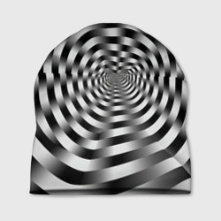 Шапка 3D Оптическая иллюзия  спиральное заклинание