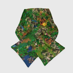 Шарф-пуховик 3D Карта из Героев 3