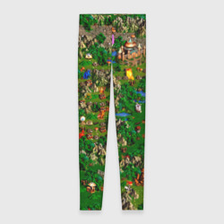 Леггинсы 3D Карта из Героев 3