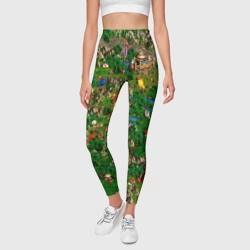 Леггинсы 3D Карта из Героев 3 - фото 2