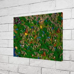 Холст прямоугольный Карта из Героев 3 - фото 2