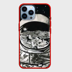 Космонавт в черно-белом мире – Чехол для iPhone 14 Pro Max с принтом купить