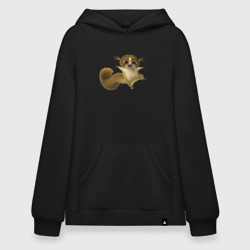 Худи SuperOversize хлопок Маленький лемурчик Морт