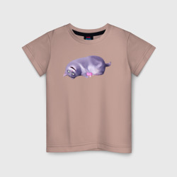 Тайна домашних животных - кошка Хлоя  – Детская футболка хлопок с принтом купить со скидкой в -20%