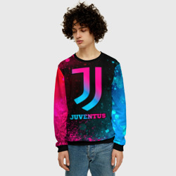 Мужской свитшот 3D Juventus - neon gradient - фото 2