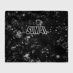 Плед 3D Sum41 black ice