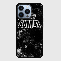 Чехол для iPhone 13 Pro Sum41 black ice