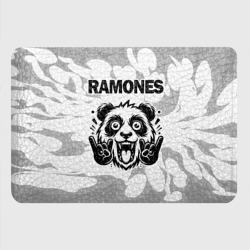 Картхолдер с принтом Ramones рок панда на светлом фоне - фото 2