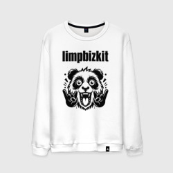 Мужской свитшот хлопок Limp Bizkit - rock panda