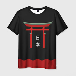 Японские врата тории – Мужская футболка 3D с принтом купить со скидкой в -26%