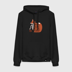 Женская толстовка хлопок Спокойствие и кофе лисий