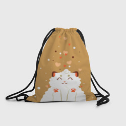 Рюкзак-мешок 3D Кофейный котик