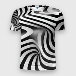 Лабиринт сознания – Мужская футболка 3D Slim с принтом купить со скидкой в -9%